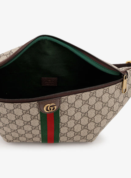 Gucci Ophidia Gg Coated Canvas Belt Bag