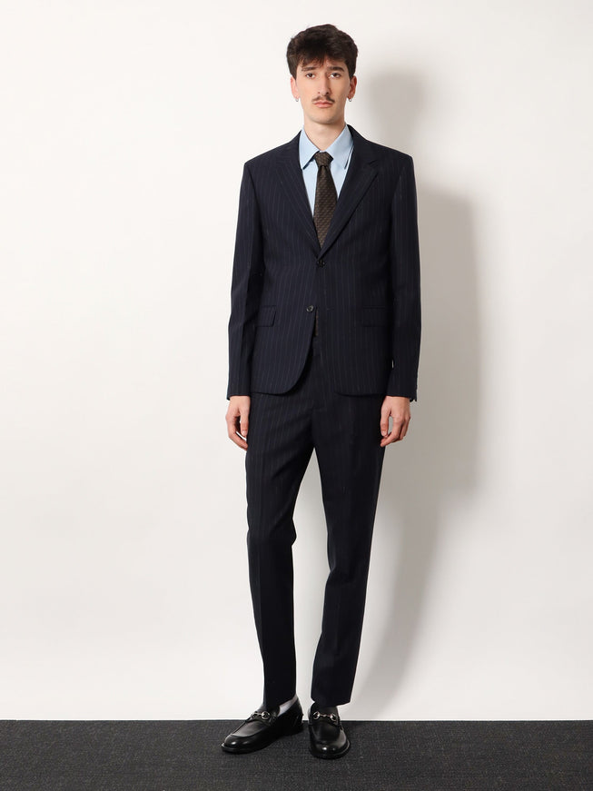 Gucci Gucci Pinstripe Wool Single-Breasted Blazer