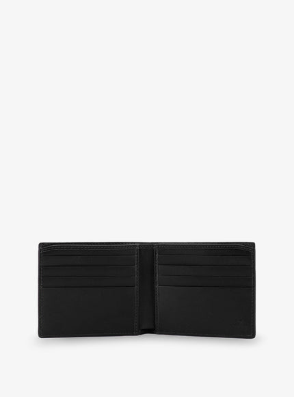 Gucci Gg Emblem Leather Wallet With Embossed Gg Logo