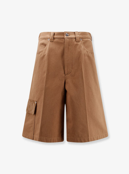 Gucci Canvas Shorts Camel
