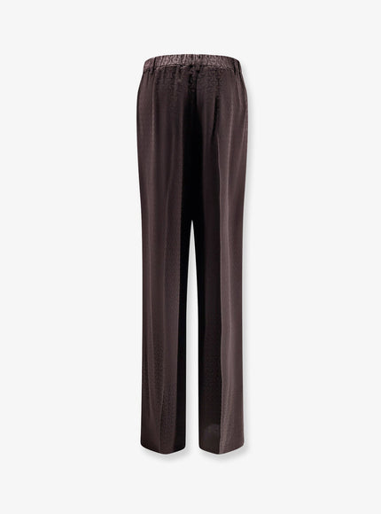 Gucci Jacquard Silk Blend Trousers