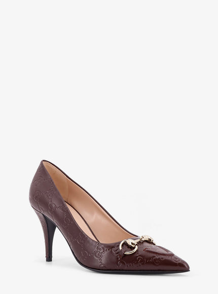 Gucci Gg Leather Décolleté