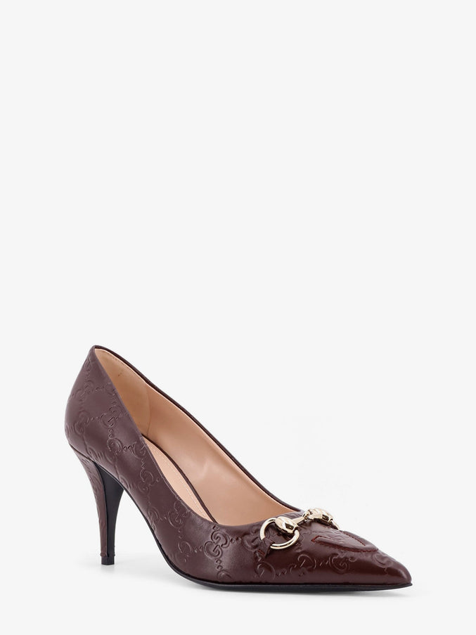 Gucci Gg Leather Décolleté