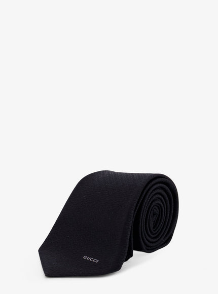 Gucci Silk Tie Uni Black