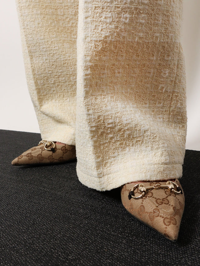 Gucci Gg Original Fabric Décolleté