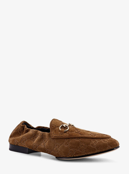 Gucci Jordaan Suede Loafers