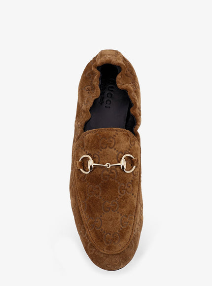 Gucci Jordaan Suede Loafers