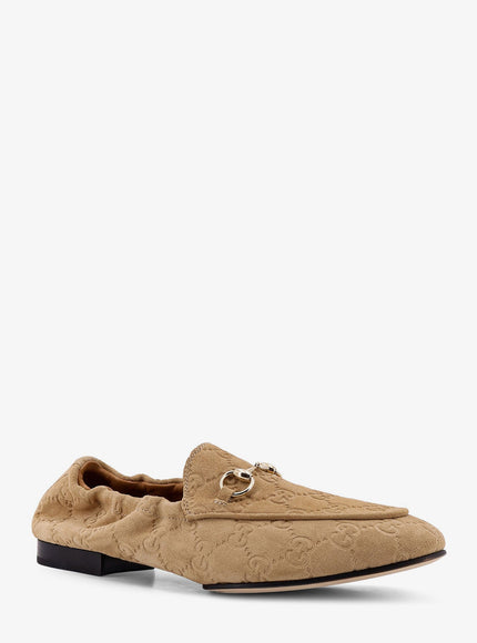 Gucci Jordaan Suede Loafers
