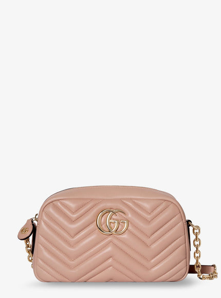 Gucci Gg Marmont Leather Camera Bag Uni Cameo