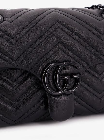 Gucci Matelassé Leather Gg Marmont Crossbody Bag