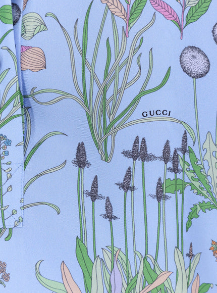 Gucci Printed Silk Shirt