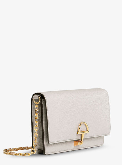 Gucci Gucci Half Horsebit Leather Crossbody Bag
