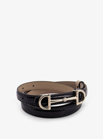 Gucci Leather Belt With Metal Horsebit