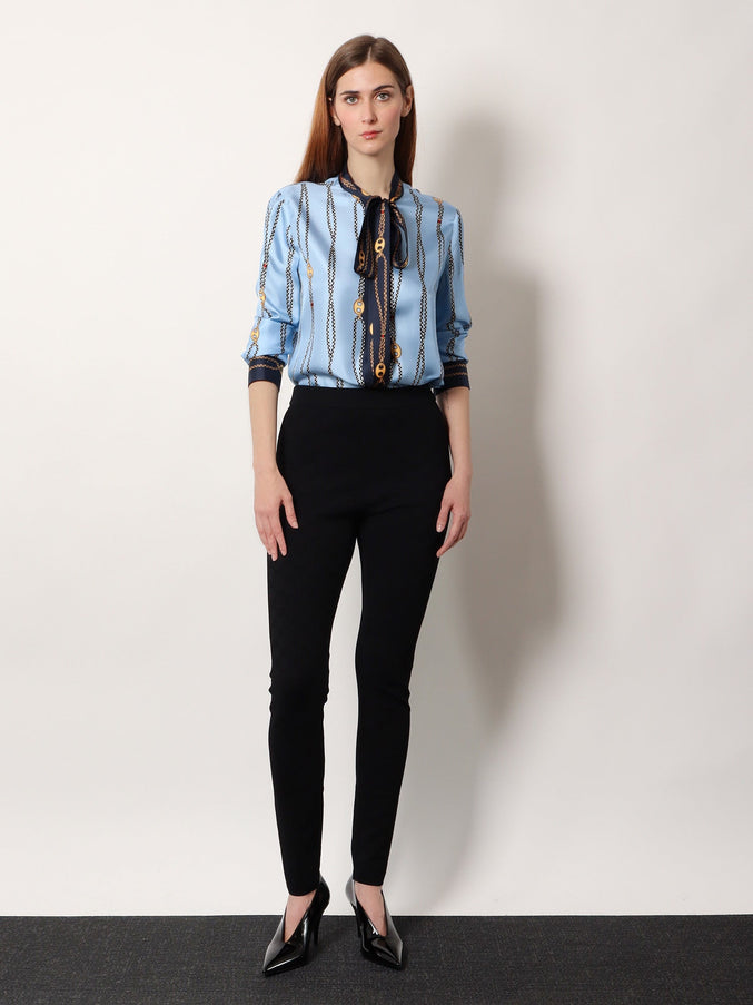 Gucci Printed Silk Twill Shirt