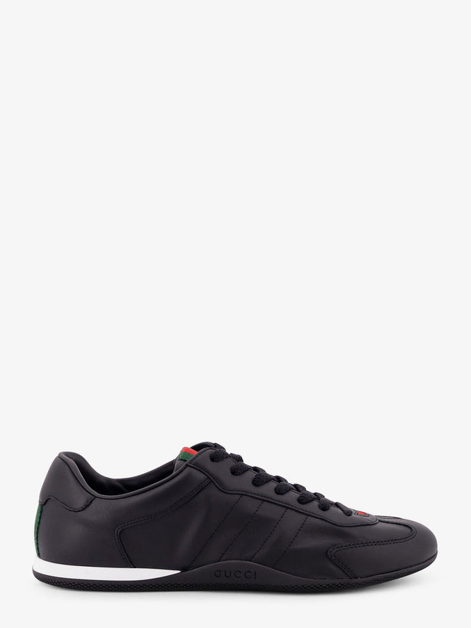 Gucci Gucci Shift Leather Sneakers Black