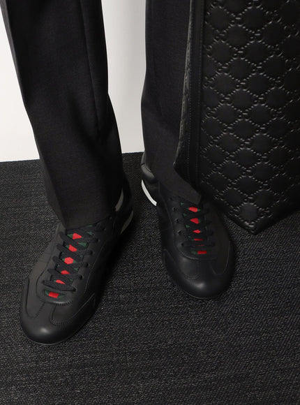 Gucci Gucci Shift Leather Sneakers