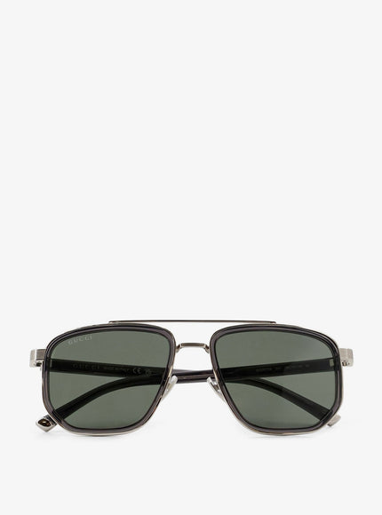Gucci Acetate Sunglasses Uni Silver Grey