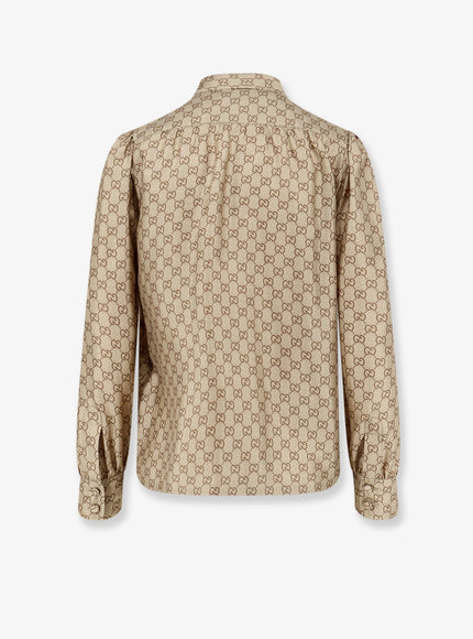 Gucci Gg Silk Shirt