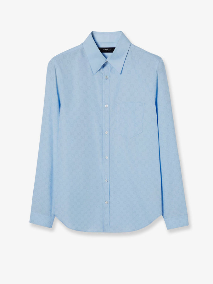 Gucci Gg Cotton Shirt 15+ Serenity