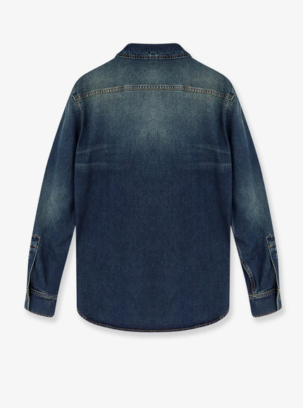 Gucci Certified Washed Cotton Denim Shirt