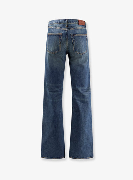 Gucci Cotton Jeans With Horsebit