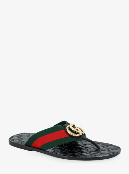 Gucci Riviera Leather Sandals