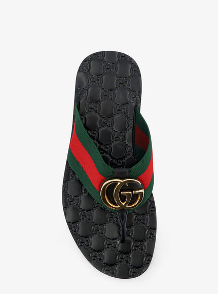 Gucci Riviera Leather Sandals