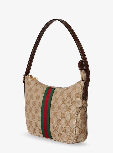 Gucci Lunetta Gg Fabric Crossbody Bag