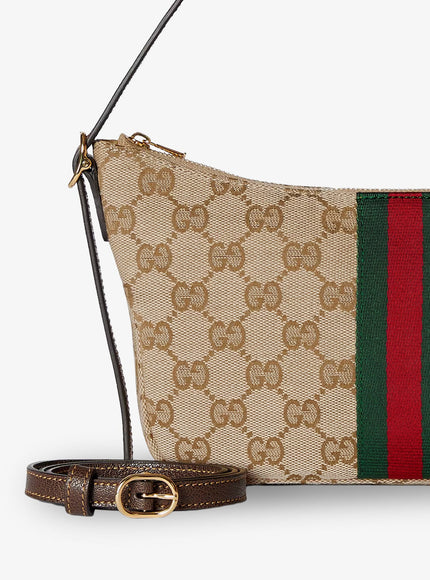 Gucci Lunetta Gg Fabric Crossbody Bag