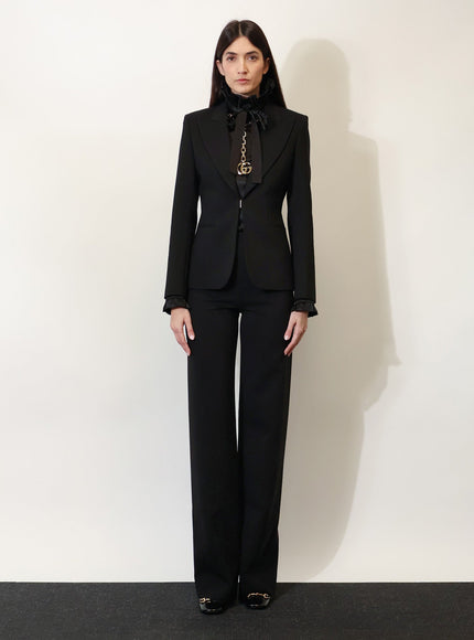Gucci Technical Stretch Wool Trousers
