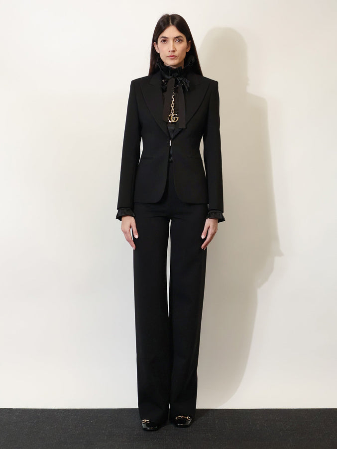 Gucci Technical Stretch Wool Trousers