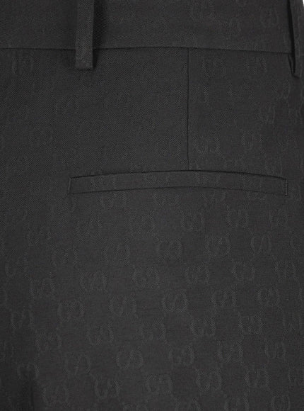 Gucci Gg Wool Blend Trousers