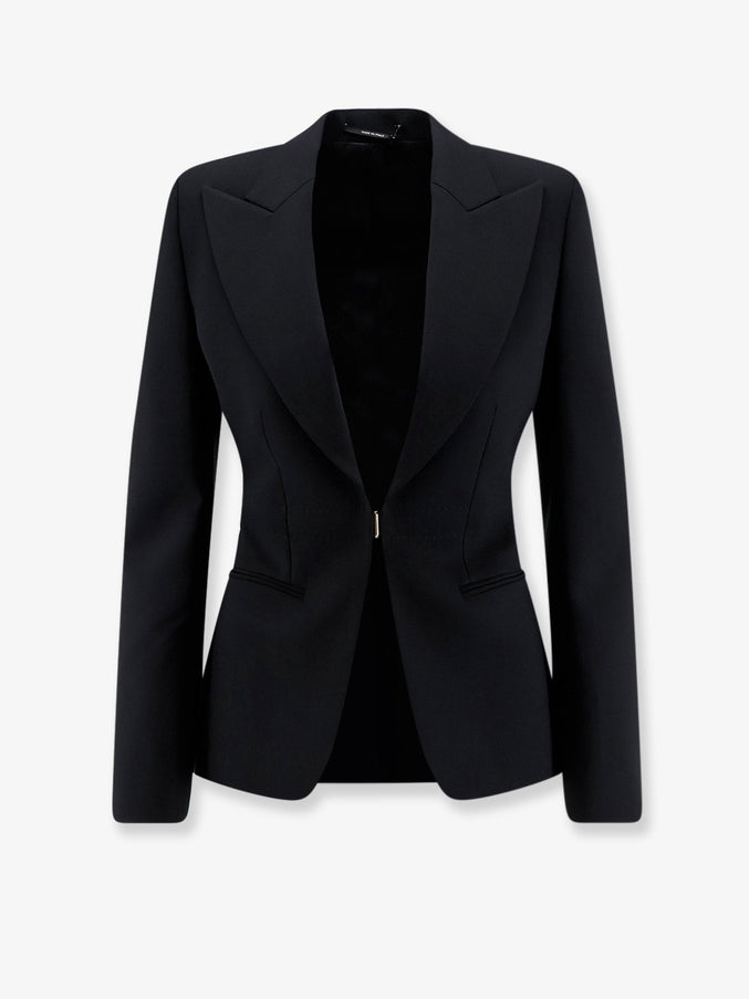 Gucci Technical Wool Blazer Black