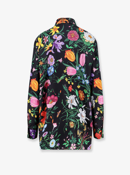 Gucci Printed Silk Shirt