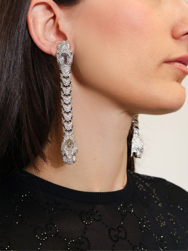 Gucci Dionysus Earrings With Crystals