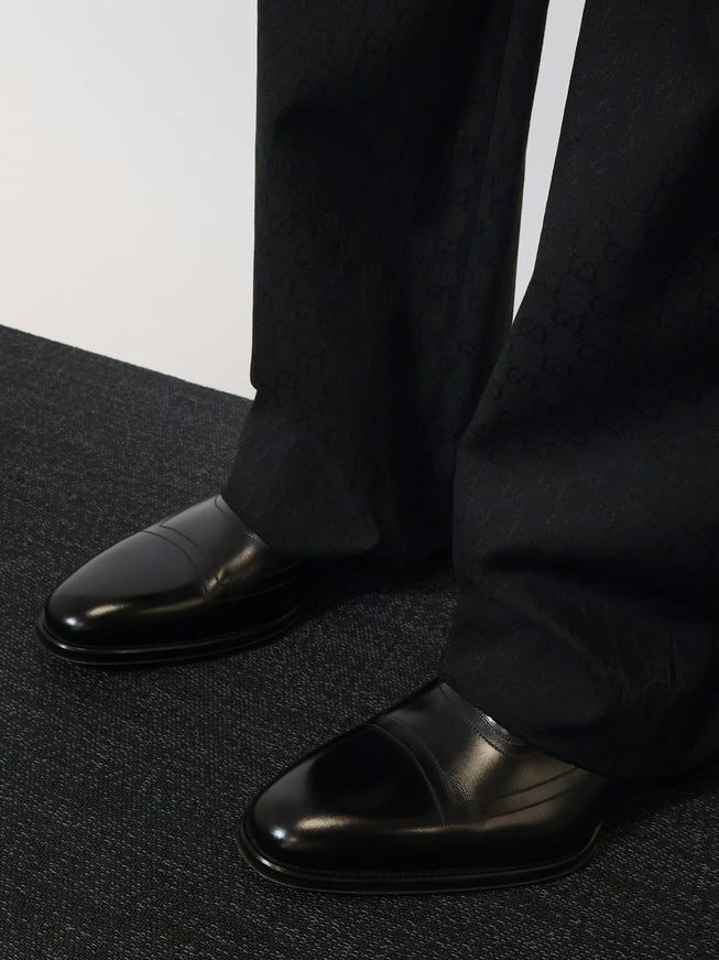 Gucci Leather Lace-Up