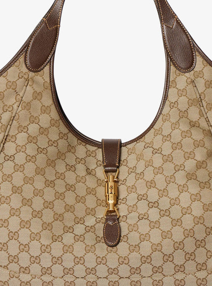 Gucci Mercato Gg Fabric Shopping Bag