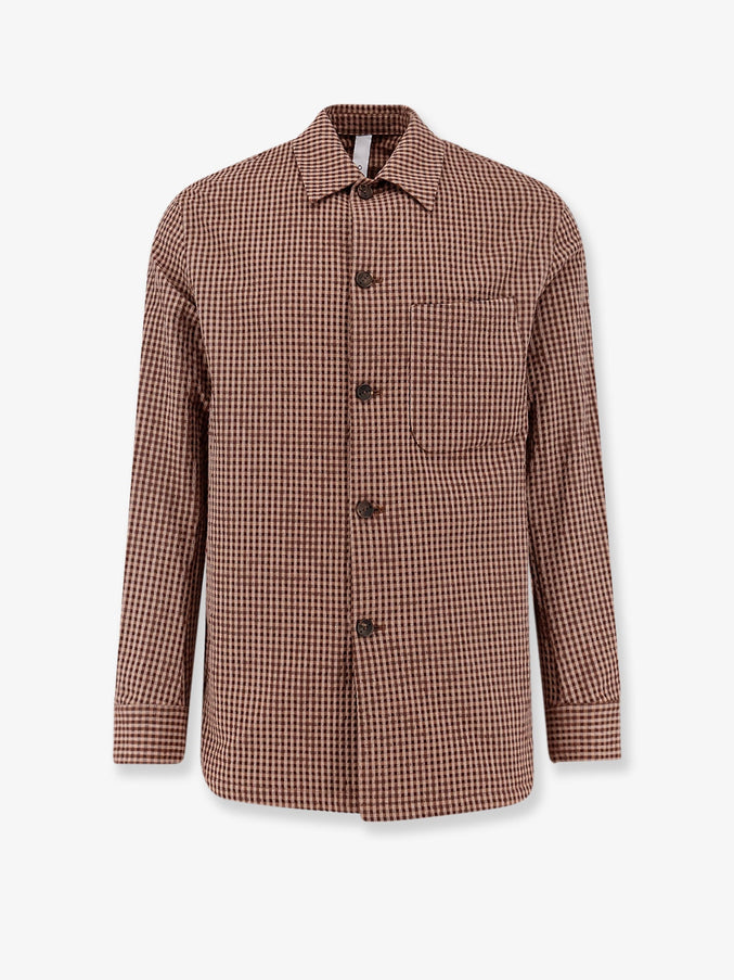 Hevo Bari Cotton Blend Shirt/Jacket Camelbrown