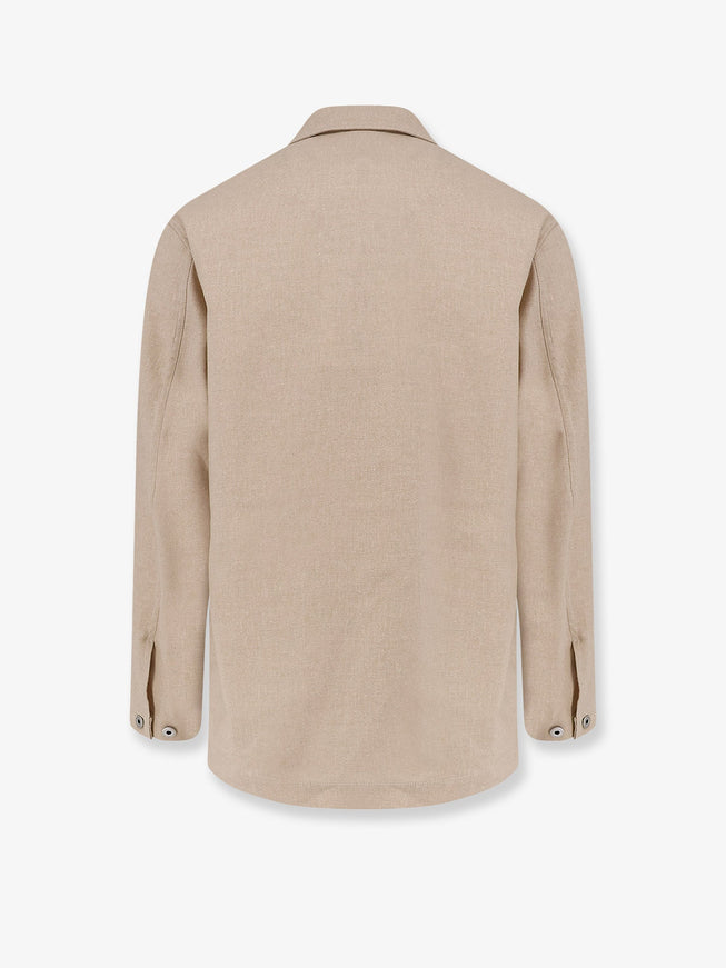 Hevo Castelluccio Cotton And Linen Jacket