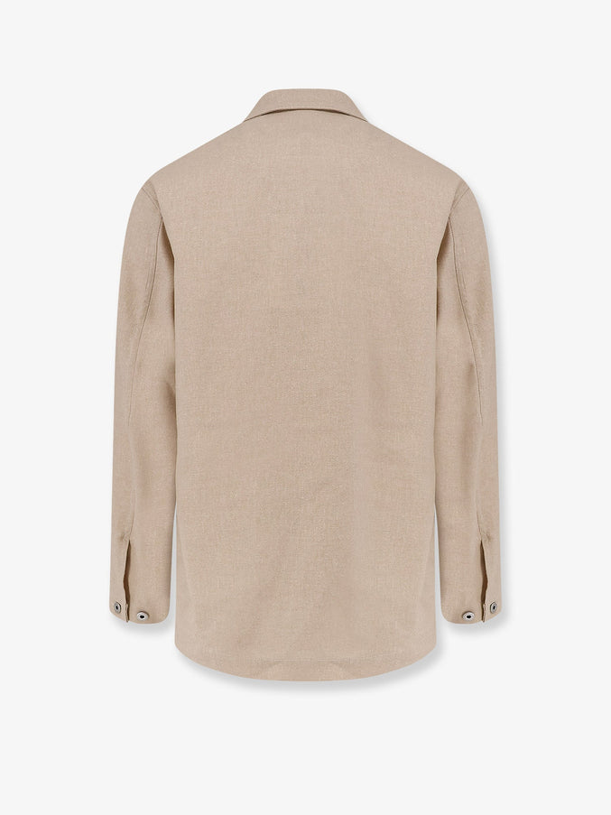 Hevo Castelluccio Cotton And Linen Jacket