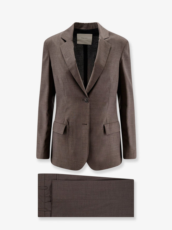 Hevo Frigole Virgin Sheep's Wool Suit Taupe