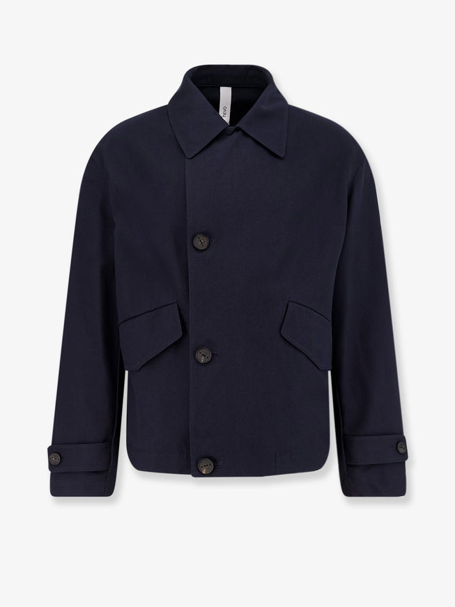 Hevo Isola Di San Pietro Cotton Jacket Blue