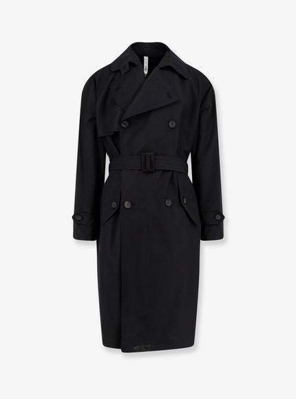 Hevo Motolese Nylon And Cotton Trench Black