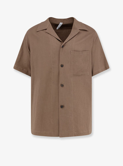 Hevo Cotton Blend Shirt Taupe