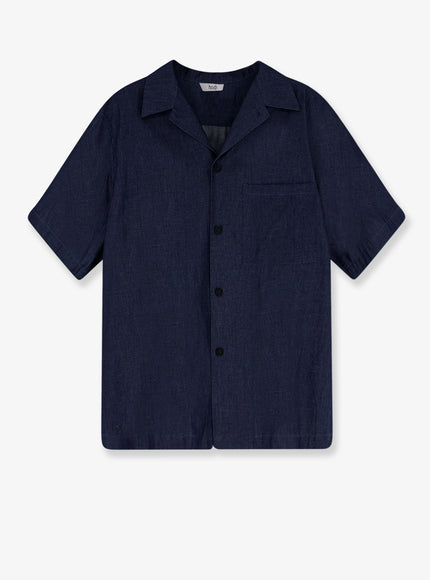 Hevo Cotton Blend Shirt Blue
