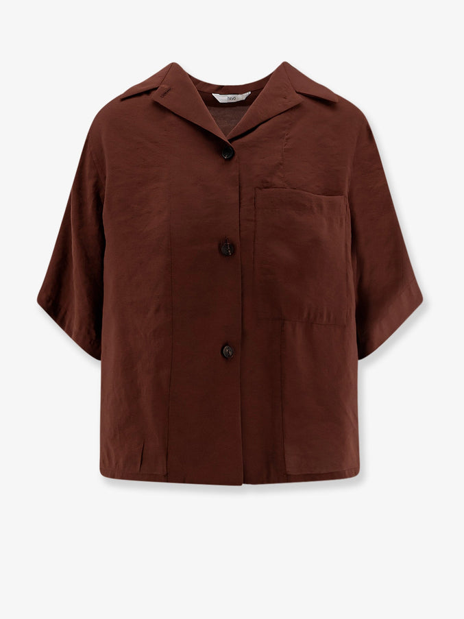 Hevo Novoli Modal Blend Shirt Brown