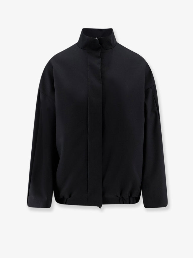 Hevo Porto Selvaggio Wool Blend Jacket Black