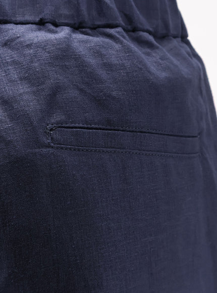Hevo Torre Chianca Linen And Viscose Trousers