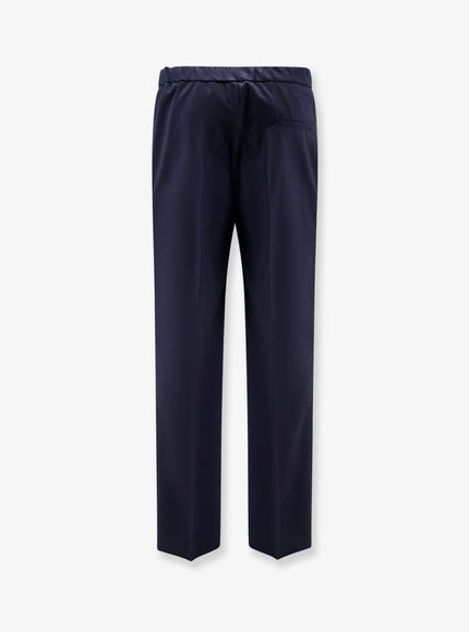 Hevo Torre Chianca Linen And Viscose Trousers