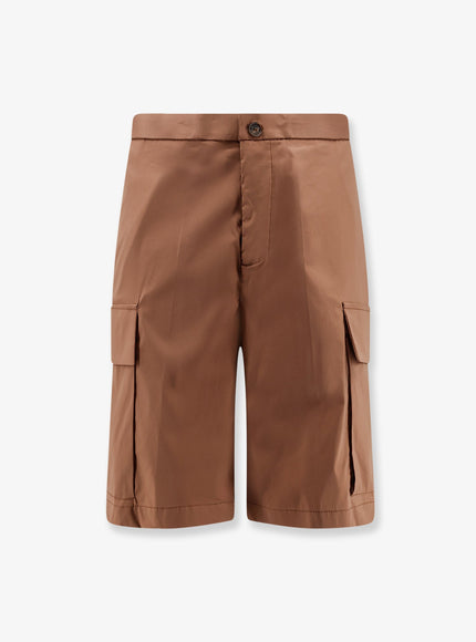 Hevo Cotton Bermuda Shorts S Brown